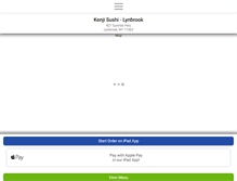 Tablet Screenshot of kenjisushilynbrook.com
